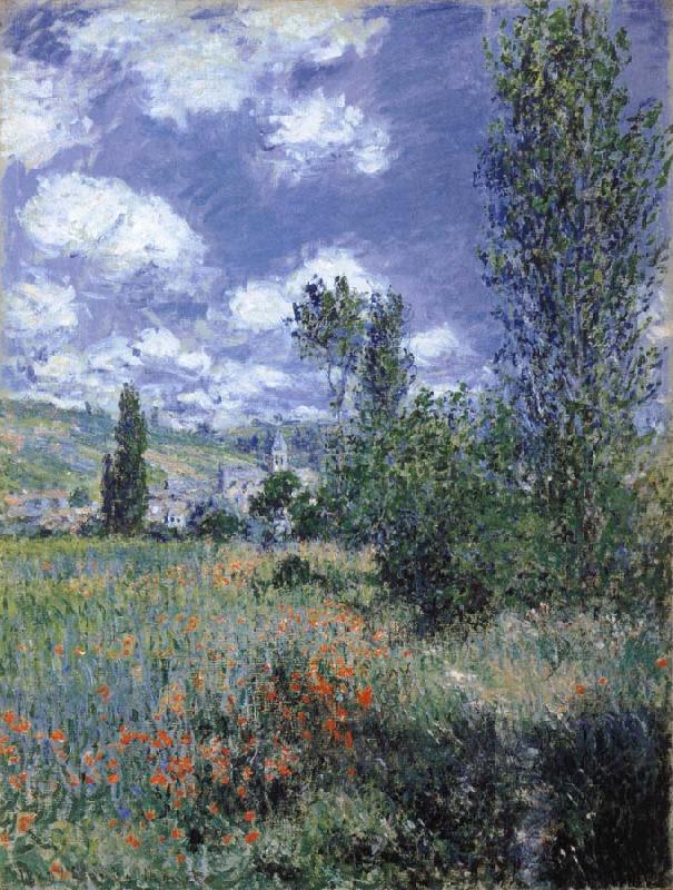 Claude Monet Lane in the Poppy Field China oil painting art
